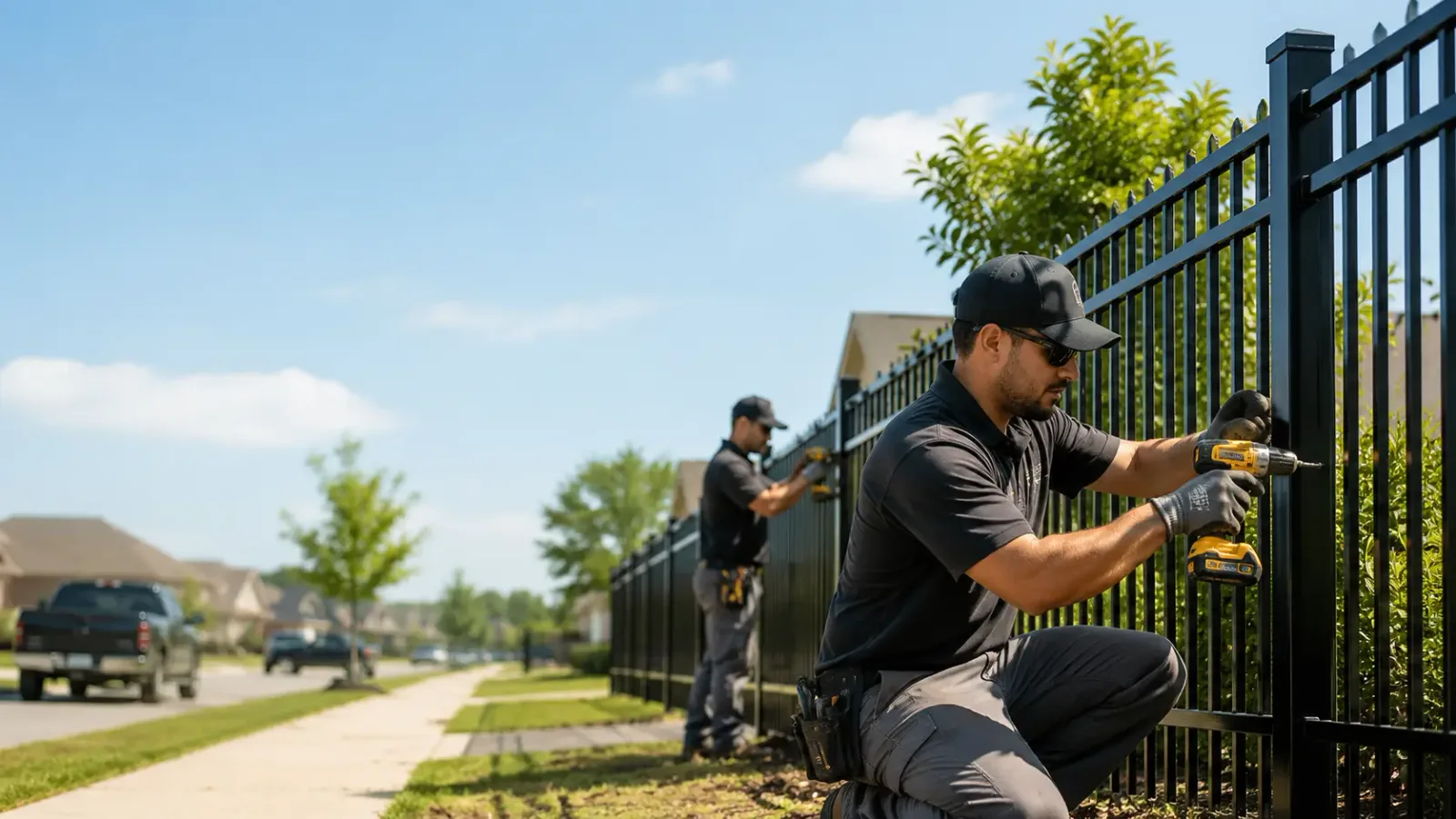 Metal Fence Installation in Greenbush, MI